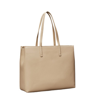 Calvin Klein Medium must shopper tas met bruin vak