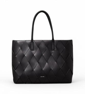 Calvin Klein Shopper bag M Woven black