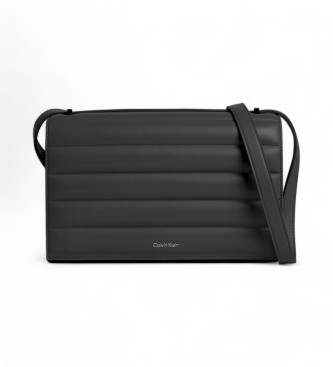 Calvin Klein Sac  bandoulire convertible matelass noir