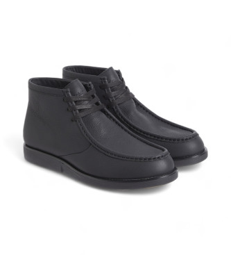 Calvin Klein Stivaletti casual in pelle nera