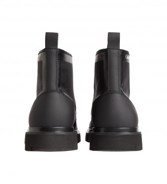 Calvin Klein Botines Lug Mid Laceup Boot Thermo negro
