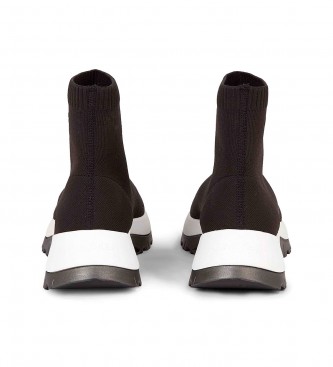 Calvin Klein Botas de tornozelo com sola bicolor preta