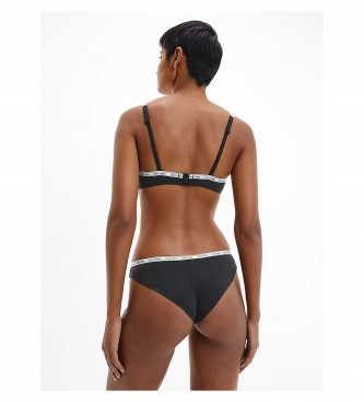 Calvin Klein Black Brazilian Bikini Bottom