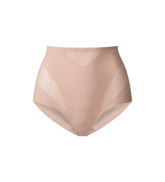 Calvin Klein Braguita de malla firme esculpida Stay Put Mesh beige