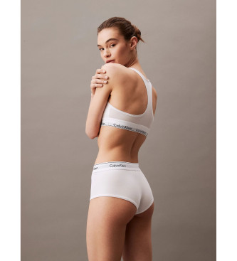 Calvin Klein Culotte blanche taille haute Boyshor