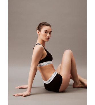 High waisted brief Modern Cotton black