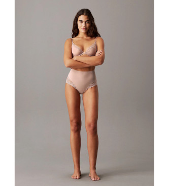 Calvin Klein Shapewear Trosor - Sensuell Stretch Spets beige