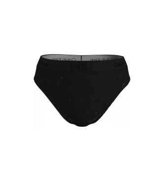 Calvin Klein Klassieke broek met hoge taille CK96 zwart
