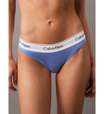 Calvin Klein Klasyczne slipy Modern Cotton niebieskie