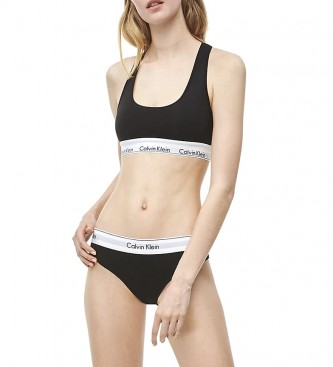 Calvin Klein Reggiseno moderno in cotone nero