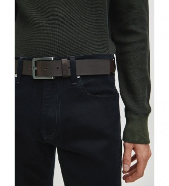 Calvin Klein Leather belt K50K505447 brown