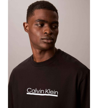 Calvin Klein T-shirt 30s Outline noir