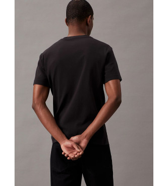 Calvin Klein T-shirt en coton organique noir