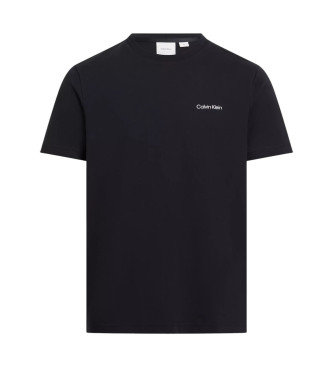 Calvin Klein T-shirt med cp-linear box-logo, sort