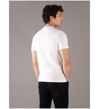 Calvin Klein Majica z belim linearnim logotipom na prsih