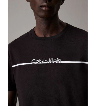 Calvin Klein Camiseta con logo negro