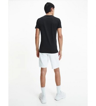 Calvin Klein Jeans Monograma Core T-shirt Slim preta