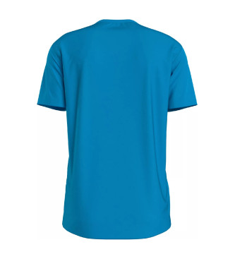 Calvin Klein Camiseta Crew Neck azul