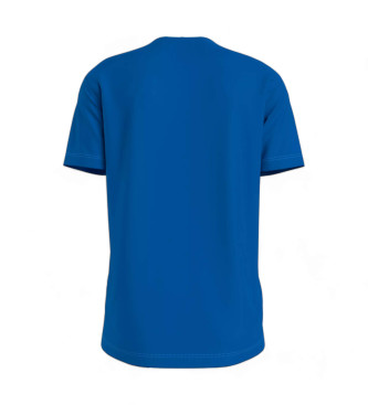 Calvin Klein T-shirt ronde hals blauw