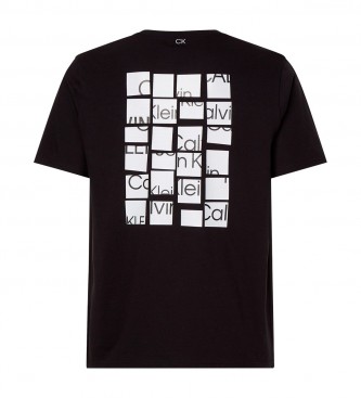 Calvin Klein T-shirt carré noir PW 
