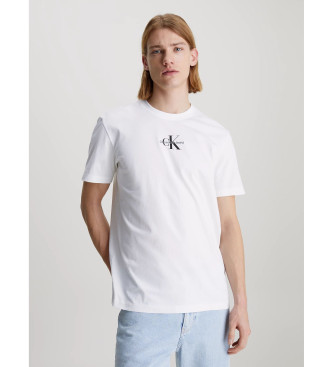 Calvin Klein Cotton T-shirt with white monogram