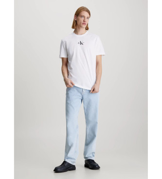 Calvin Klein Cotton T-shirt with white monogram