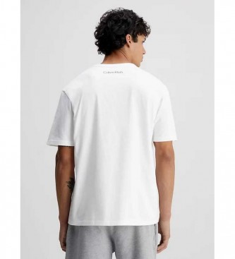 Calvin Klein Camiseta De Estar Por Casa blanco