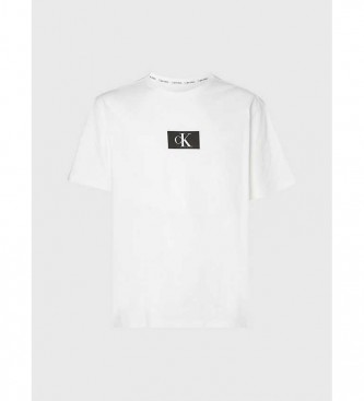 Calvin Klein Camiseta De Estar Por Casa blanco