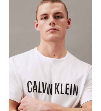 Calvin Klein T-shirt Intense Power branca para usar em casa