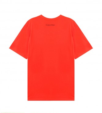 Calvin Klein T-shirt de casa vermelha