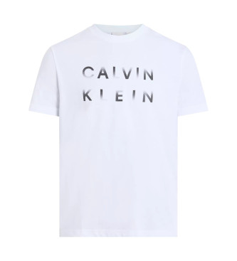 Calvin Klein T-shirt a maniche corte con logo bianco