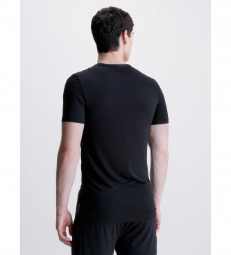 Calvin Klein Ultra miękki piżamowy top czarny