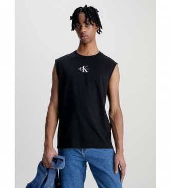 Calvin Klein T-majica monolog črna