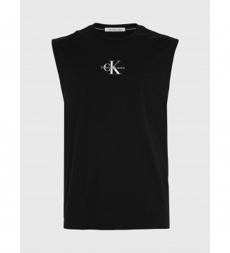 Calvin Klein T-shirt de algodo preta