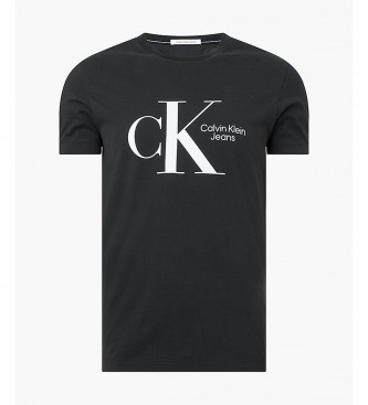Calvin Klein Camiseta Dynamic CK Center Chest negro 
