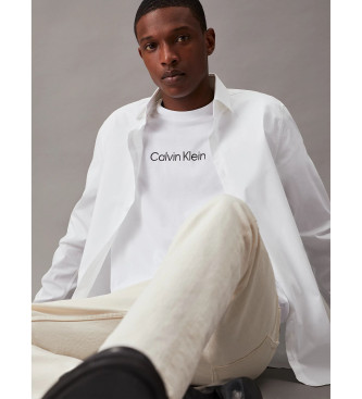 Calvin Klein Maglietta Hero Logo bianca