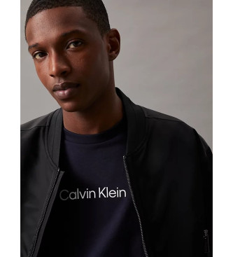 Calvin Klein Koszulka z logo Hero granatowa