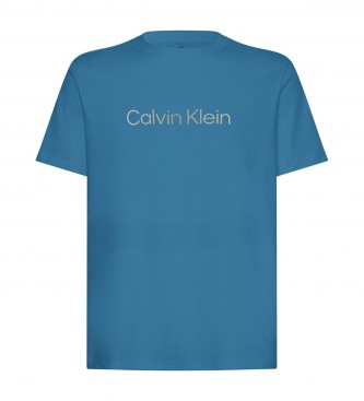 Calvin Klein T-shirt blu con logo
