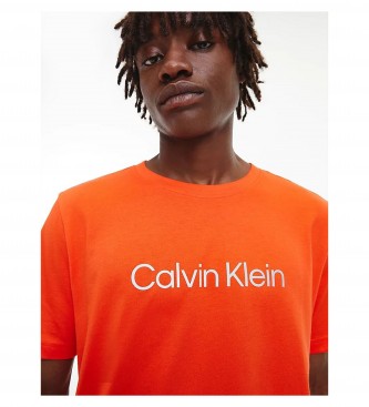 Calvin Klein T-shirt à logo orange
