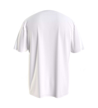 Calvin Klein Biała koszulka z logo