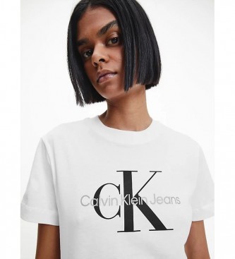 Calvin Klein T-shirt Monograma Branco regular