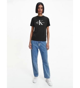 Calvin Klein Jeans T-shirt Monogram Regular nera