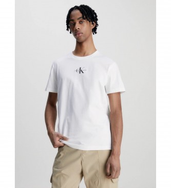 Calvin Klein Jeans T-shirt Monograma Branco regular - Esdemarca Loja moda,  calçados e acessórios - melhores marcas de calçados e calçados de grife