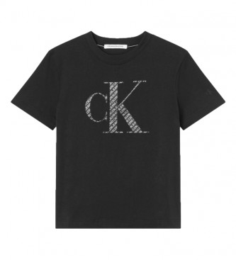 camisa calvin klein negra