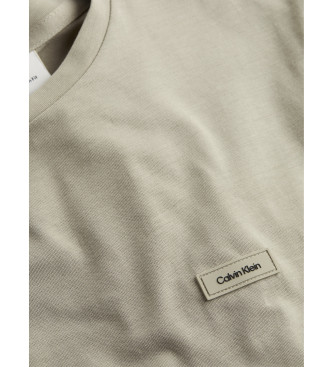 Calvin Klein Beige slim fit t-shirt