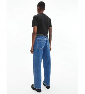 Calvin Klein Jeans Slim Fit Organic Cotton T-Shirt black