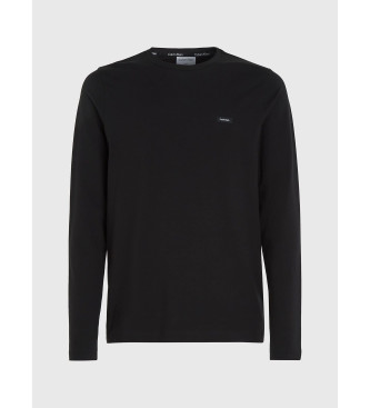 Calvin Klein Long sleeve slim fit t-shirt black