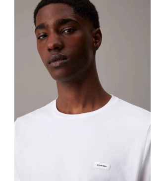 Calvin Klein Stretch slim fit t-shirt white