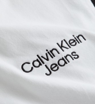 Calvin Klein Stacked Colorblock Tee white