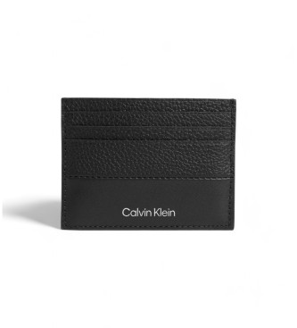 Calvin Klein Portafoglio in pelle portacarte nera